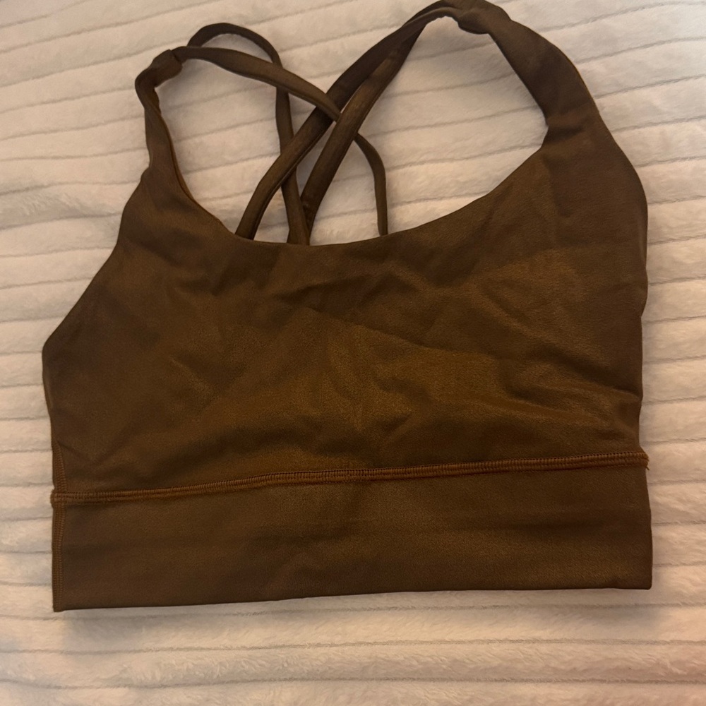 Women's Brown Lululemon Sports Bra